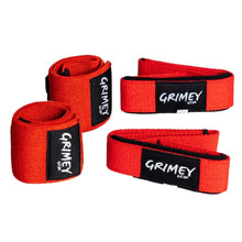 Load image into Gallery viewer, Lifting/Wrist Straps- Red
